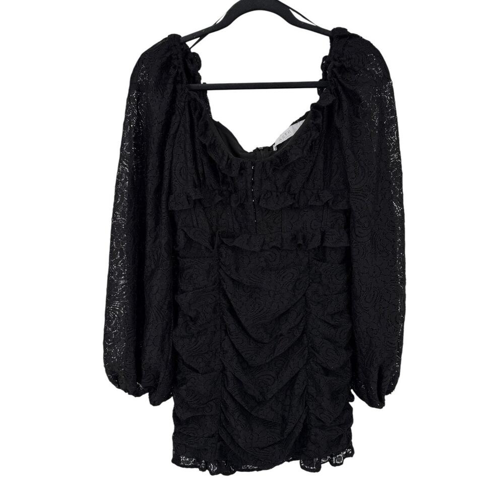 ASTR the Label lace mini cocktail party dress black size Medium M - Picture 2 of 6